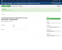 Registration and auto login