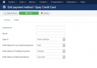 Wirecard Qpay Credit Card